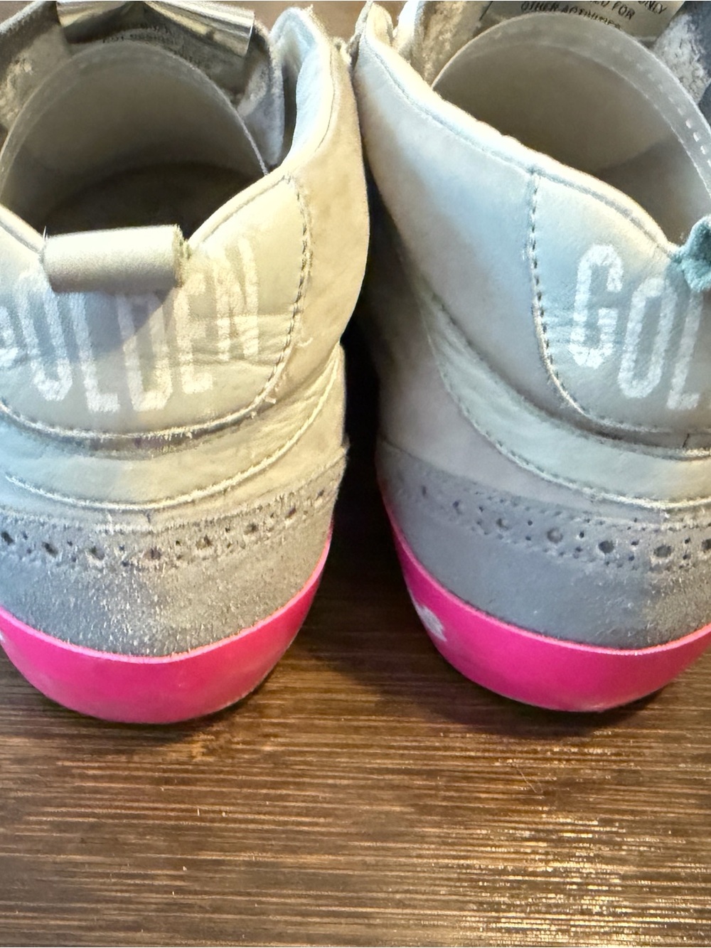 Golden Goose Nubuck Printed Sneakers - Picture 5 of 6